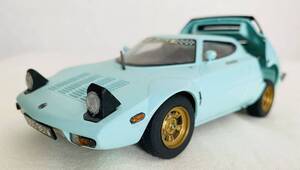 1/24 LANCIA STRATOS ランチァ　ストラトス　ライトグリーン　プラモデル完成品　