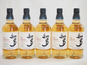 5本セット 知多蒸留所謹製 知多 サントリーウイスキー シングルグレーンモルト 700ml×5本