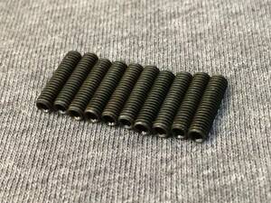 SMC Saddle Height Screws Black Set For Bass(10)/弦高イモネジ 5弦ベース用 黒 M3(12mm×10）日本全国送料無料！