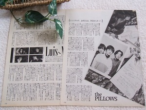 レア? ◆31年前◇レトロ◆ the pillows/ザ・ピロウズ/高橋克典/Luis-Mary/ルイ マリー/西川貴教/T.M.Revolution/Zyeno*ステキな切り抜き♪