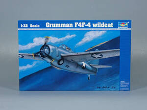 ■トランペッター 02223　グラマン F4F-4 ワイルドキャット　1/32 プラモデル