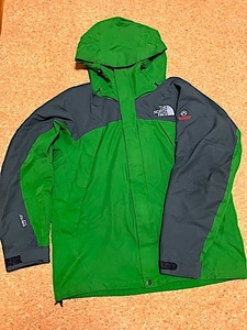 レア★ノースフェイス SUMMIT マウンテンジャケット GORE-TEX 緑/黒 XL NP15900★防水透湿 マウンテンパーカー 登山 富士山 アウトドア