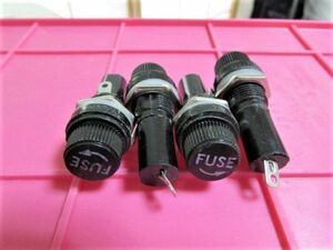 ヒューズボックス FUSE BOX　6φx30用4個 新品