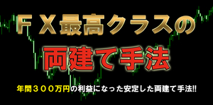 FX 最高クラスの両建て手法 リスクフリーのFXのトレード手法 スキャルピング デイトレード 必勝法 EAよりも手動の両建てがお勧め