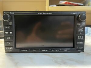 トヨタ純正ボイスナビ 86120-58080 中古車ナビ [ B142 ]