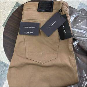 ZARA MAN ザラ メン USA 32 テーパード チノ スキニー