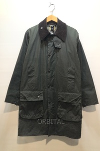 経堂) バブアー Barbour BORDER ワックス ジャケット MWX0008SG91 サイズ34 定価6.4万位 セージ 20AW