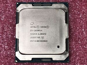 #1209 Intel Xeon E5-2650 v4 SR2N3 (2.20GHz/ 30MB/ LGA2011-3) 保証付