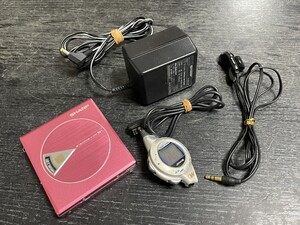 再生OK★SHARP MD-ST521-P MDヘッドホンプレイヤー 付属品付き 241217