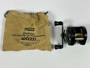 RYOBI AD-6000 ベイトリール オールドリール 収納袋付き 釣り具 釣り フィッシング リョービ 【現状品】