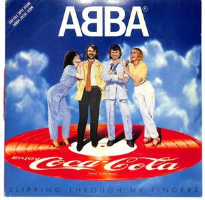 e8640/LP/ピクチャー盤/非売品/ABBA/Slipping Through My Fingers