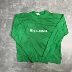 IRELAND crew neck knit Light green