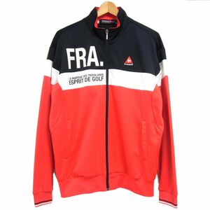 ◆le coq sportif ルコックスポルティフ ゴルフ トラックジャケット LLサイズ メンズ 1円スタート