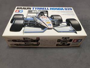 田宮　タミヤ　1/20　F1　BRAUN 　ブラウン ティレル ホンダ　020　Tyrrel Honda 020　中嶋悟・モデナ　デカール良好