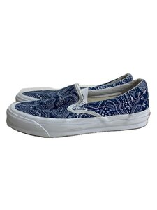 VANS◆ローカットスニーカー/US8/BLU/キャンバス/721356//