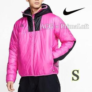 ACG PrimaLoft Hoodie Jacket Premium Light Outer Cotton ACG x プリマロフト フーディ ジャケット 完売 防水 （CD7651-623）ピンクＳ