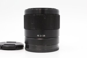 【良品】SONY ソニー 広角単焦点レンズ フルサイズ FE 28mm F2 デジタル一眼カメラα[Eマウント]用 純正レンズ SEL28F20 #LE2024725