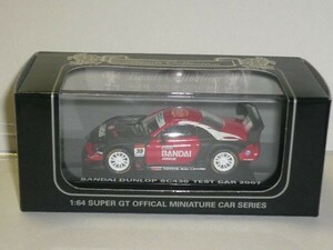 ☆1/64 Beads Collection BANDAI DUNLOP SC430 TEST CAR 2007 No.35 赤/黒