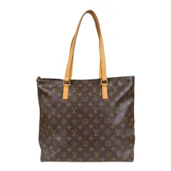 ルイヴィトン カバ・メゾ モノグラム トートバッグ モノグラムキャンバス M51151 ブラウン レディース  LOUIS VUITTON  中古 ルイヴィトン  ルイ ヴィトン