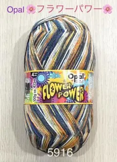 Opal オパール毛糸　FLOWER POWER フラワーパワー（5916）１個