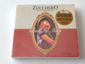 【未開封商品/2CD+2DVD/LIMITED EDITION】ZUCCHERO / SUGAR FORNACIARI Live In Italy プラスリーブ入り POLYDOR ITALY 08年盤,ズッケロ