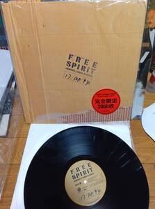 Johnny,Louis＆Char LP 完全限定2000枚 美品 FREE SPIRIT