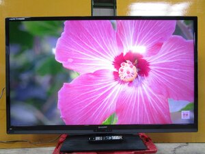 ☆SHARP シャープ AQUOS クアトロン 60V型 ハイビジョン液晶テレビ 外付けHDD録画対応 LC-60G7 2013年製 リモコン付き 直接引取OK w12018