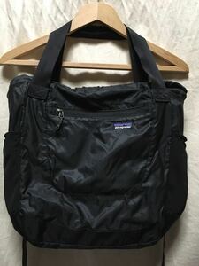 patagonia 旧 ライトウェイトトラベルトート SP13 ブラック 廃番希少品 バックパック 2WAY トートバック