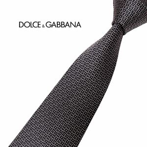 DOLCE&GABBANA ネクタイ 小紋柄 ドルチェ&ガッパーナ USED 中古 m378