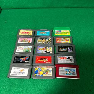 ゲームボーイアドバンス　 ソフト　 ソフトのみ　15本　まとめて　動作品　 ダブりなし GBA １円スタート