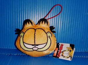 ☆Garfield Cat Stuffed Animal Toy☆nickelodeon☆Jim Davis☆ガーフィールド☆フェイスマスコット☆ぬいぐるみ☆猫☆ニコロデオン