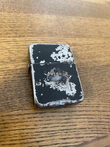 【40s】ZIPPO ブラッククラックル オリジナル実物