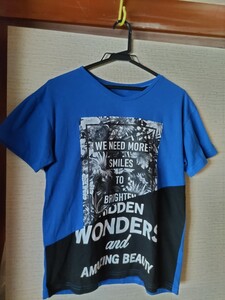 しまむら　レディース　半袖ＶネックＴシャツ　Ｌサイズ