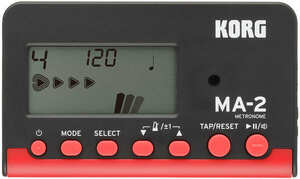 即決◆新品◆送料無料KORG MA-2-BKRD カード型 電子メトロノーム/メール便