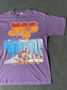 80s 1987 yes BIG GENERATOR BIG ビンテージ Tシャツ イエス vintage テネシーリバー