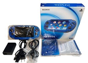 PlayStation Vita 本体　PSVITA サファイア ブルー