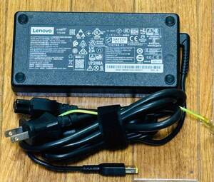 【動作保証付】 純正 レノボ Lenovo 170W ACアダプター 20V 8.5A ADP-170CB B 四角コネクター 電源接続ケーブル付【送料無料】