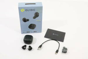 52JD☆GLIDiC グライディック Sound Air TW-5100 ブラック 外音取り込み機能 Bluetooth 完全ワイヤレスイヤホン 未使用