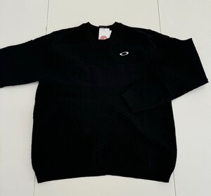 オークリー　ＯＡＫＬＥＹ　ＬＯＧＯ　ＪＱ　ＳＷＥＡＴＥＲ　ＦＯＡ４０６９６７　(ＢＬＡＣＫＯＵＴ)　ＸＬ