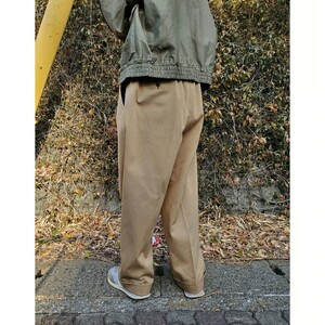 23ss Blanc YM Cotton Easy Trousers