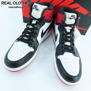 NIKE/ナイキ AIR JORDAN1 RETRO HI OG/エアジョーダン1 レトロ ハイ つま黒/555088-184/28.0 /080