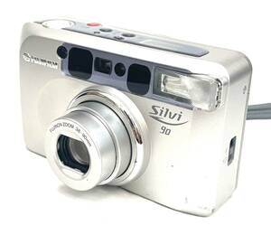 【B】【12635】☆★コンパクトフィルムカメラ　FUJIFILM Silvi90　富士フィルム　38-90㎜　通電確認済み　レトロ　現状品☆★