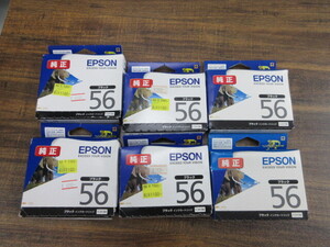 EPSON インク IC56 　6本　純正