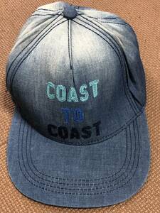 ★USED美品　GAP CAP ギャップ　キャップ♪インディゴ使用品　匿名配送