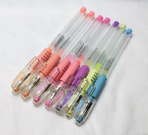 《Pen Spinning》Pilot G1 Pastel Colors 0.7mm LGN-10F パイロット ボールペン G1 パステルカラー 7本セット ペン回し 未使用