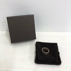 ◎J908 GUCCI リング SILVER925 シルバー 19号 (rt)