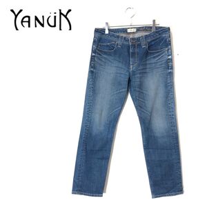 1D1377-F-N◆ yanuk ヤヌーク デニムパンツ ジーンズ ボトムス ◆ size26 コットン ポリウレタン インディゴ 古着