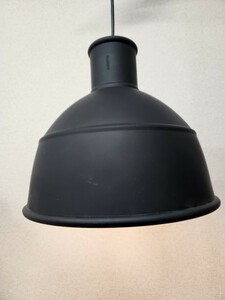 MUUTO　ムート　UNFOLD PENDANT LAMP　アンフォルドペンダントランプ　ブラック　シリコン製③電球なし