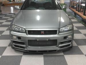 ER34 HR GTR 32 33 34 BNR スカイライン　BNCR エンブレム　バンパー　エアロ　ニスモ グリル　NISMO RB 25 26 日産　34