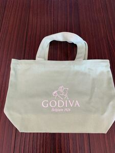 GODIVA ゴディバ　手提げバッグ　ミントグリーン